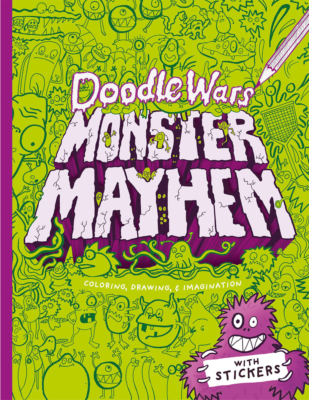 Cover image for Doodle Wars Monster Mayhem ISBN 9781836162308